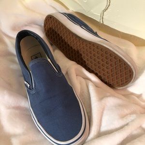Blue Slip On Vans